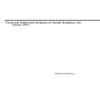 Financial Model Sample