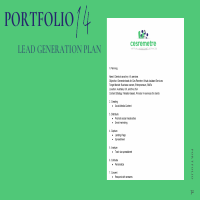 Lead Generation and Internship Portfolio