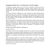 Huawei P50 vs iPhone 13 Pro Max