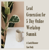 Facebook and Instagram Ads for a Coach
