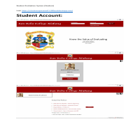 Student Evaluation System (Capstone Project 1) - PHP
