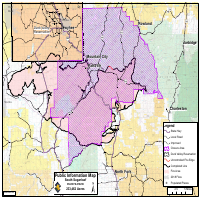 Public Information Wildfire Map