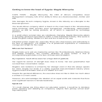 Getting to know the head of Sygnia: Magda Wierzycka
