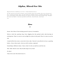Sample - Werewolf Shifter Romance