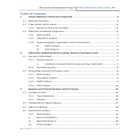 Financial Research Project (UK Client)
