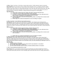 Product Description writing