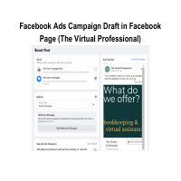 Facebook Ads Campaign Draft