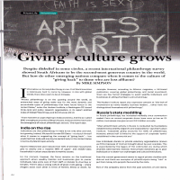 Philanthropy