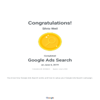 Google Ads Search Certification