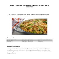 Five tongue swirling chicken and rice recipes