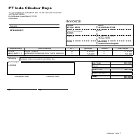 invoice sample