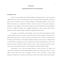 Manuscript about the lived experience of unemployed graduate