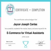 E-commerce for VA certificate