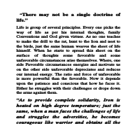 Doctrine of life