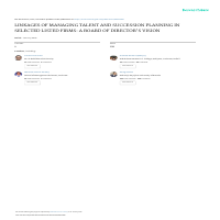 Scopus Succession Planning paper