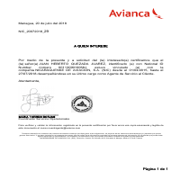 Avianca.