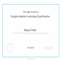 Google Analytics Certification