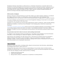 Content writing(Bully sample)
