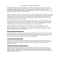 Insights to Email Mrketing