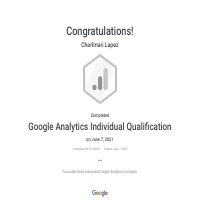Google Analytics Individual  alification