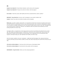 Copywriting Portfolio