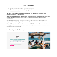 Quiz Campaign