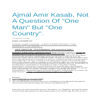 Sample of my Article on India's international episodes.