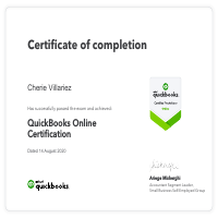 QB Certified Proadvisor Online Certificate