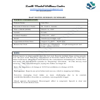 DAP Notes(simulated)