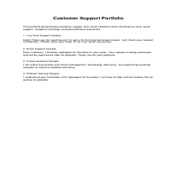 My Portfolio Documents 