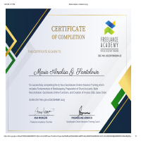 QuickBooks training certificate