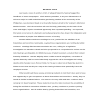 Sample ghostwriting for a previous employ