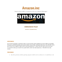 Amazon Website Analysis