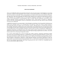 Technical Paper on Adolescent Pregnancy