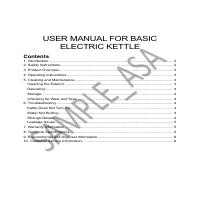 User Manual Sample