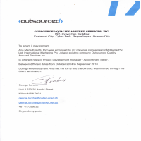 CERTIFICATE OF EMPLOYMENT 