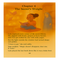 Excerpt from “Lulu and Secret Library”.  