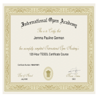 TESOL Certificate