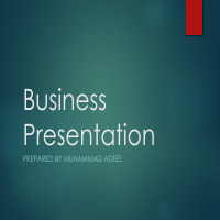 Power-point-Bussiness Presenatation