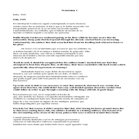 Book Extract Translation, ESP-ENG