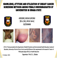 presentation slide for degree program