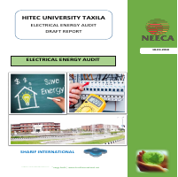 Energy Audit Report for HITEC University