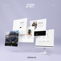 Architecture firm website with admin dashboard (php, MySQL)