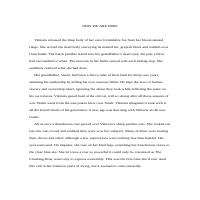 Now We Are Free - When humans are slaves to animals.