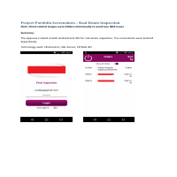 Android - RealEstate Inspection