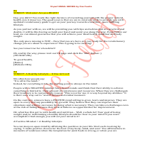 Email Series Sample