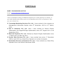 Data Entry Freelancer