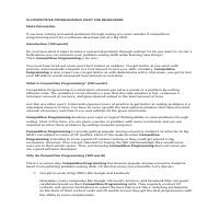 IS COMPETITIVE PROGRAMMING MUST FOR DEVELOPERS