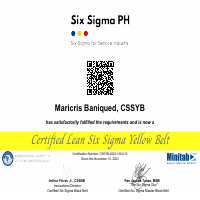 Lean Six SIgma Yellow Belt Certification