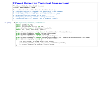 Fraud detection 